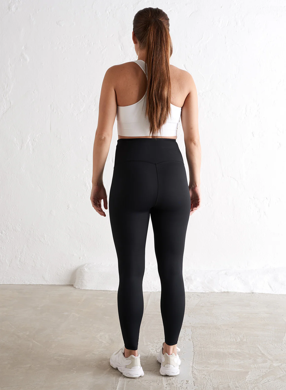 Black Aim High Maternity Tights - Image 5