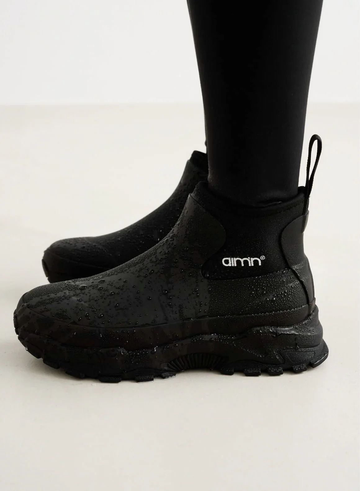 Black Fusion Rain Boot - Image 4