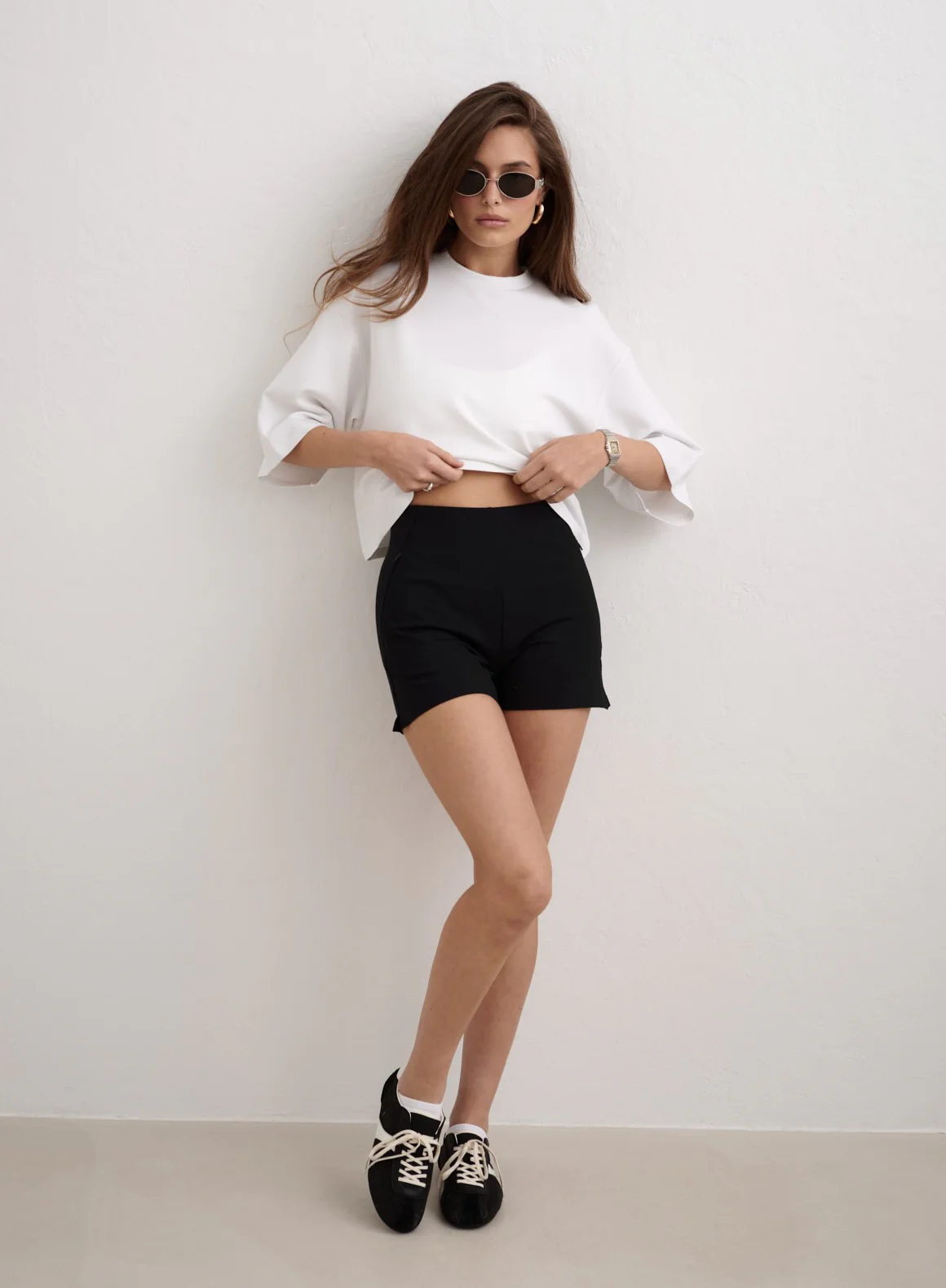 Black Luxe Shorts - Image 2