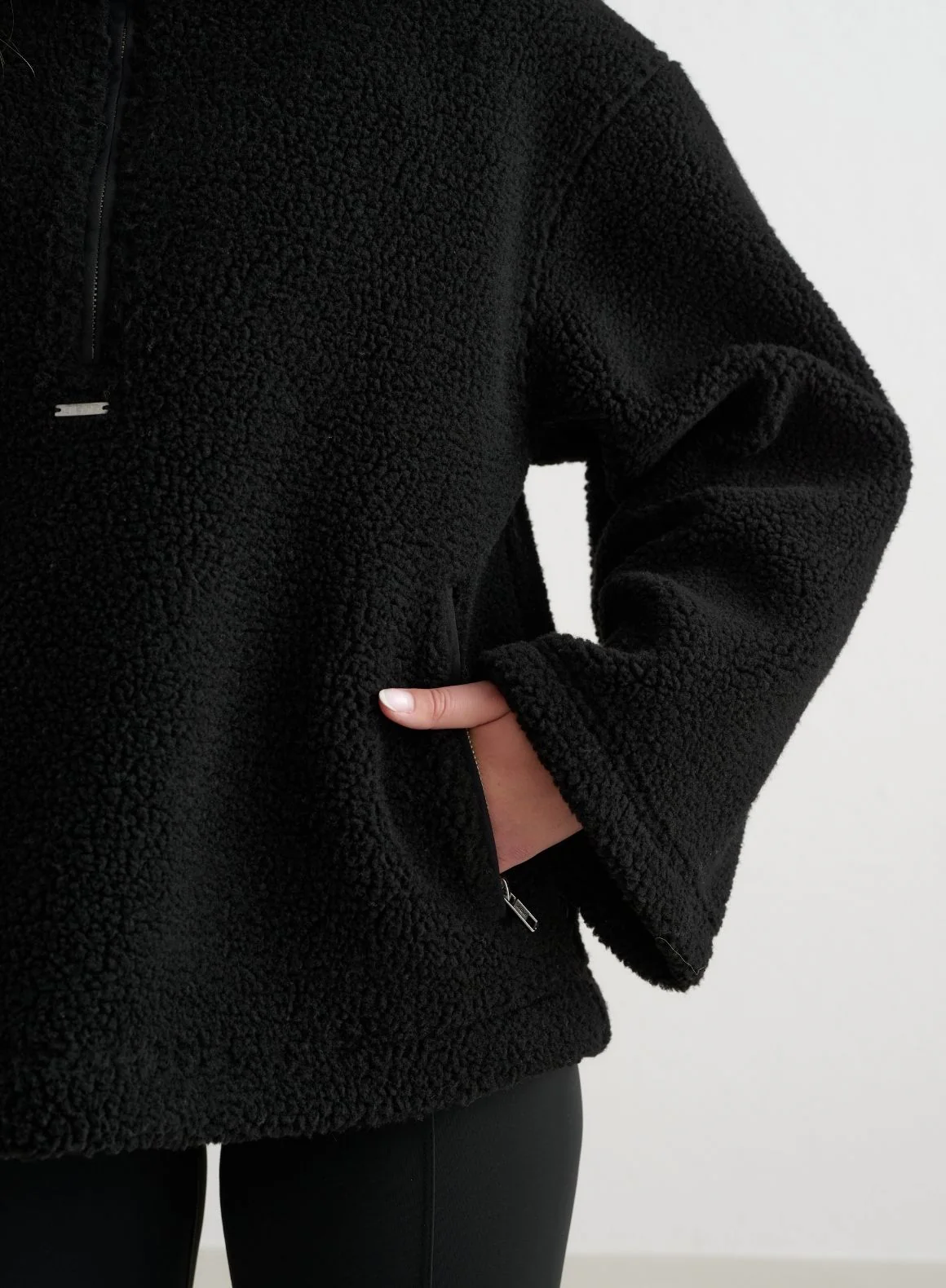 Black Pile Anorak - Image 5