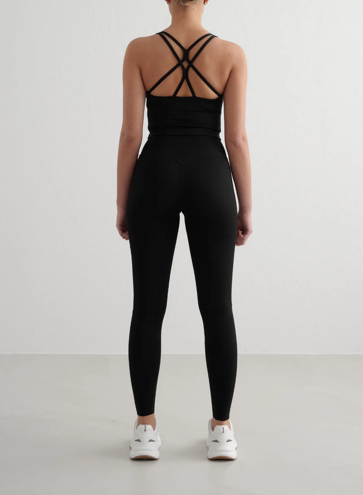 Black Sculpting Strappy Bralette - Image 4