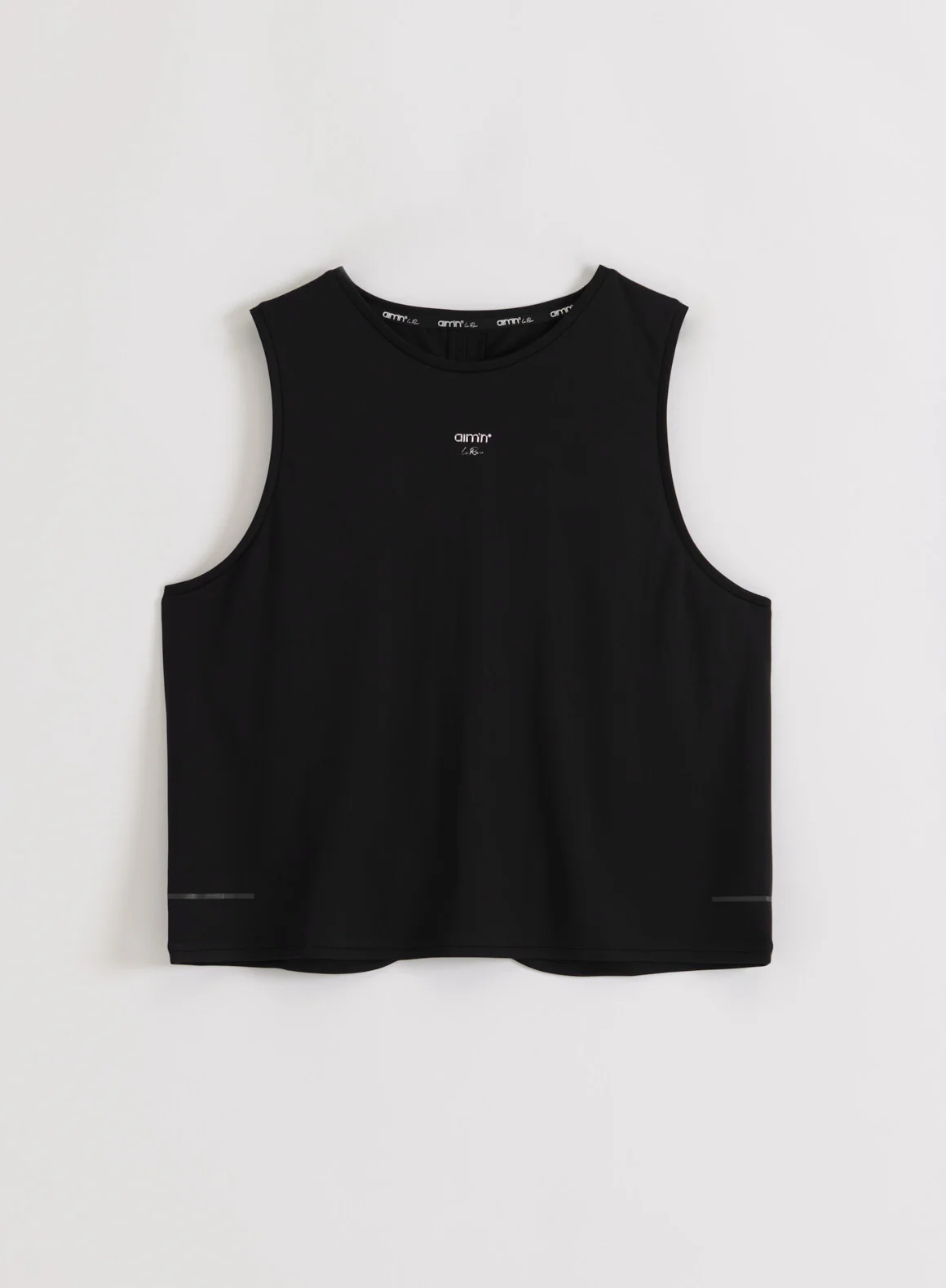 Black Seamless Running Top - Image 7