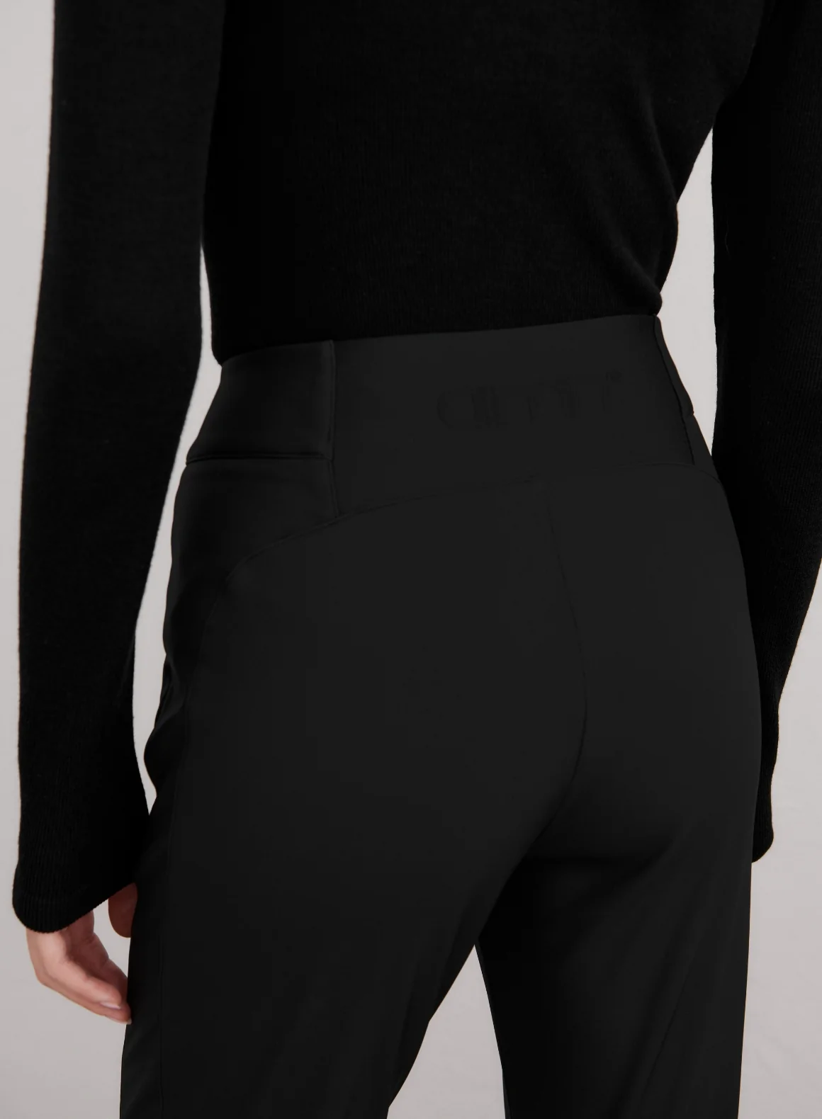 Black Stretch Thermo Pants - Image 6
