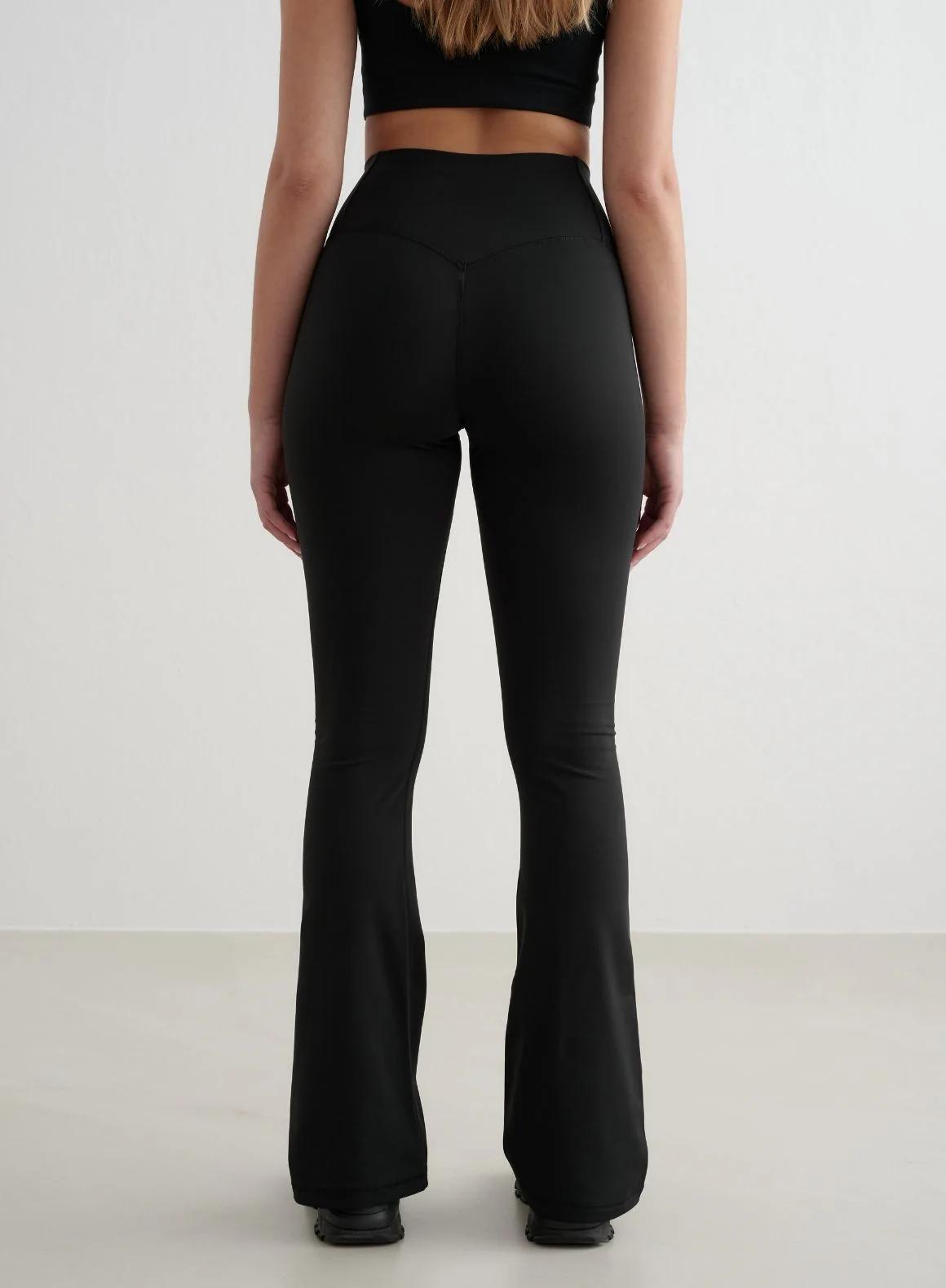 Black Warming Flare Tights - Image 4