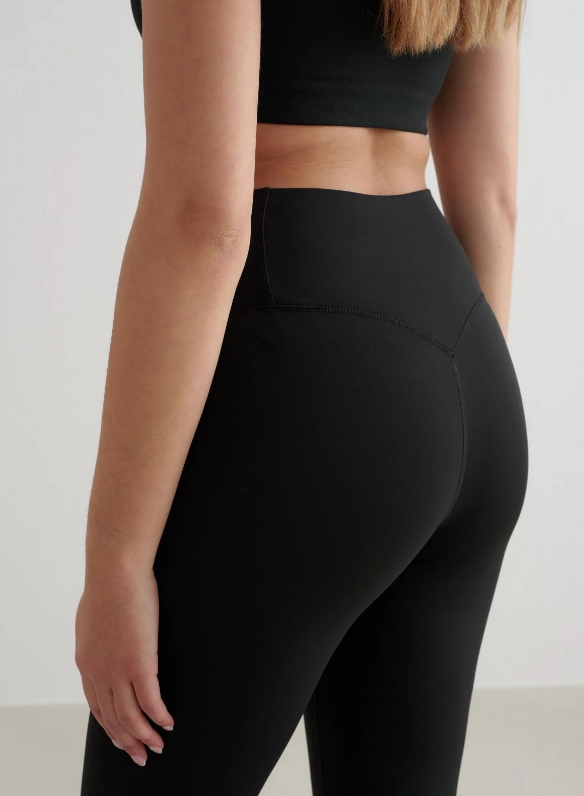 Black Warming Flare Tights - Image 5