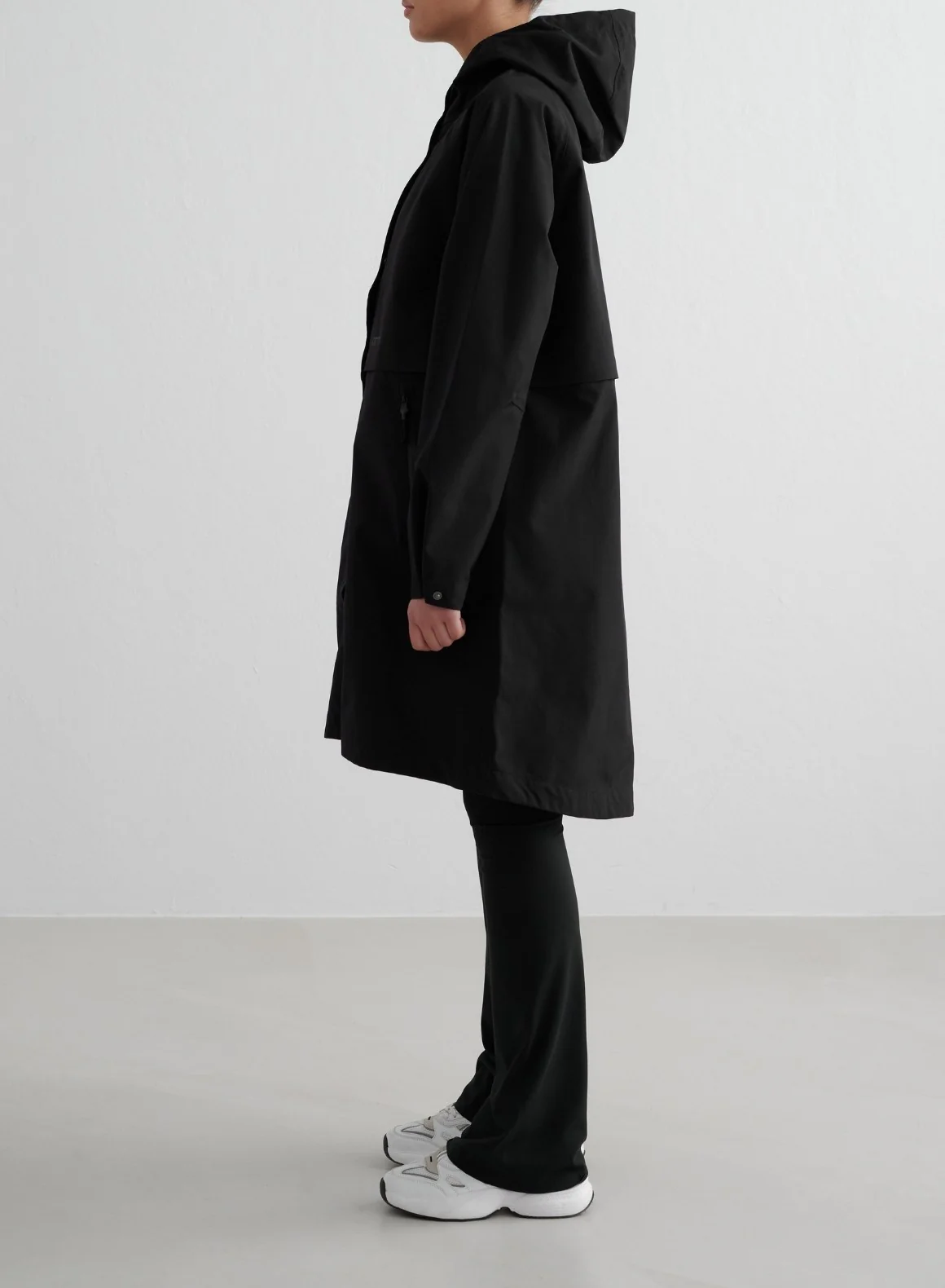 Black Waterproof Parka - Image 4