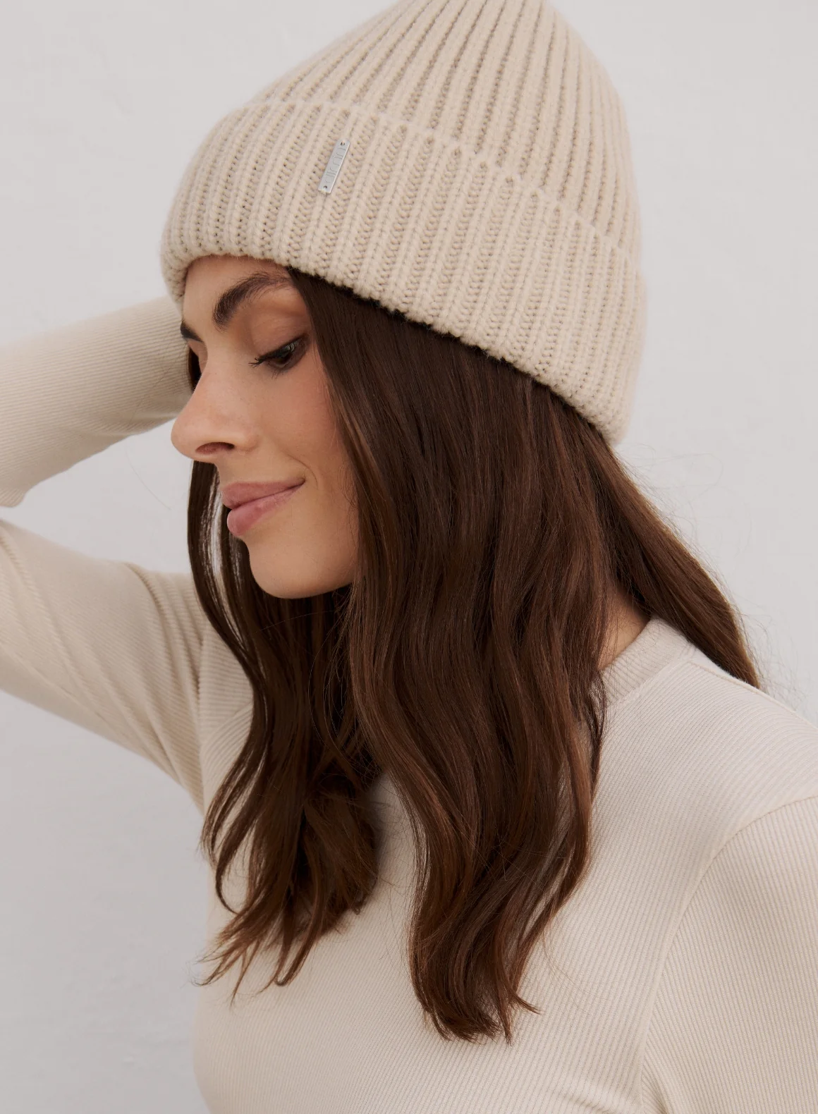 Café Au Lait Chunky Beanie - Image 3