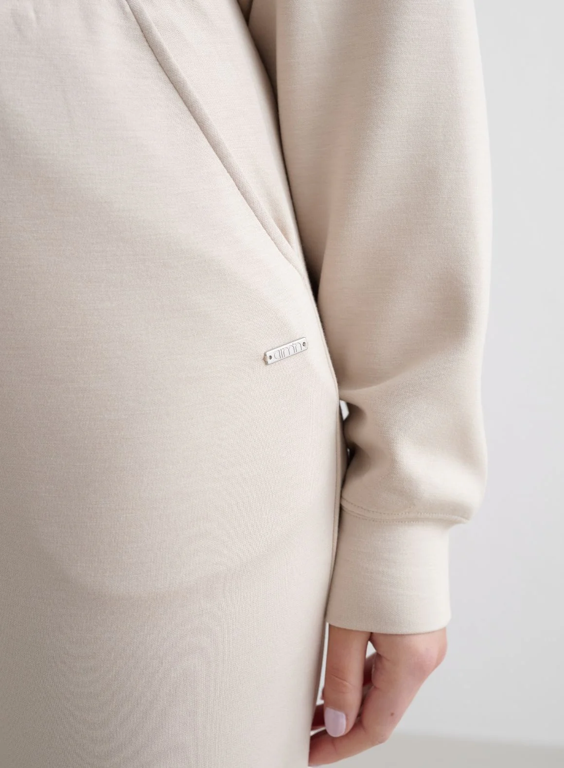 Café Au Lait Comfy Modal Wide Pants - Image 6