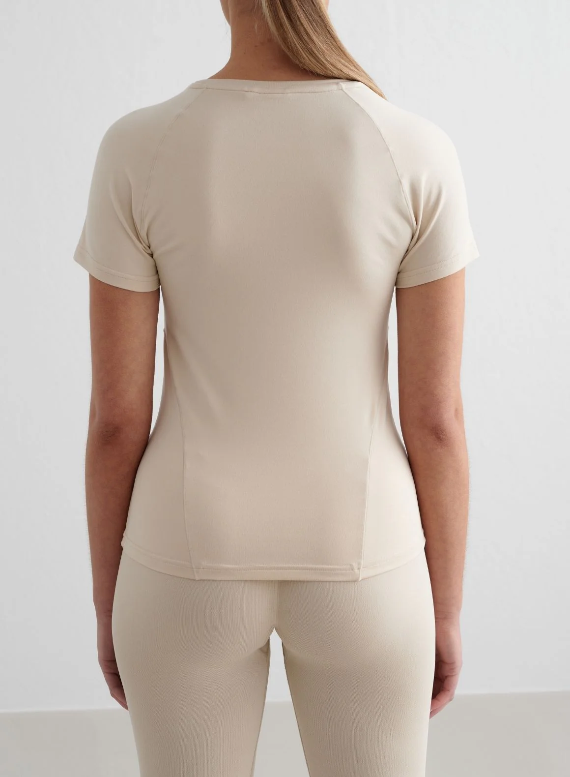 Café Au Lait Soft Basic Short Sleeve - Image 2
