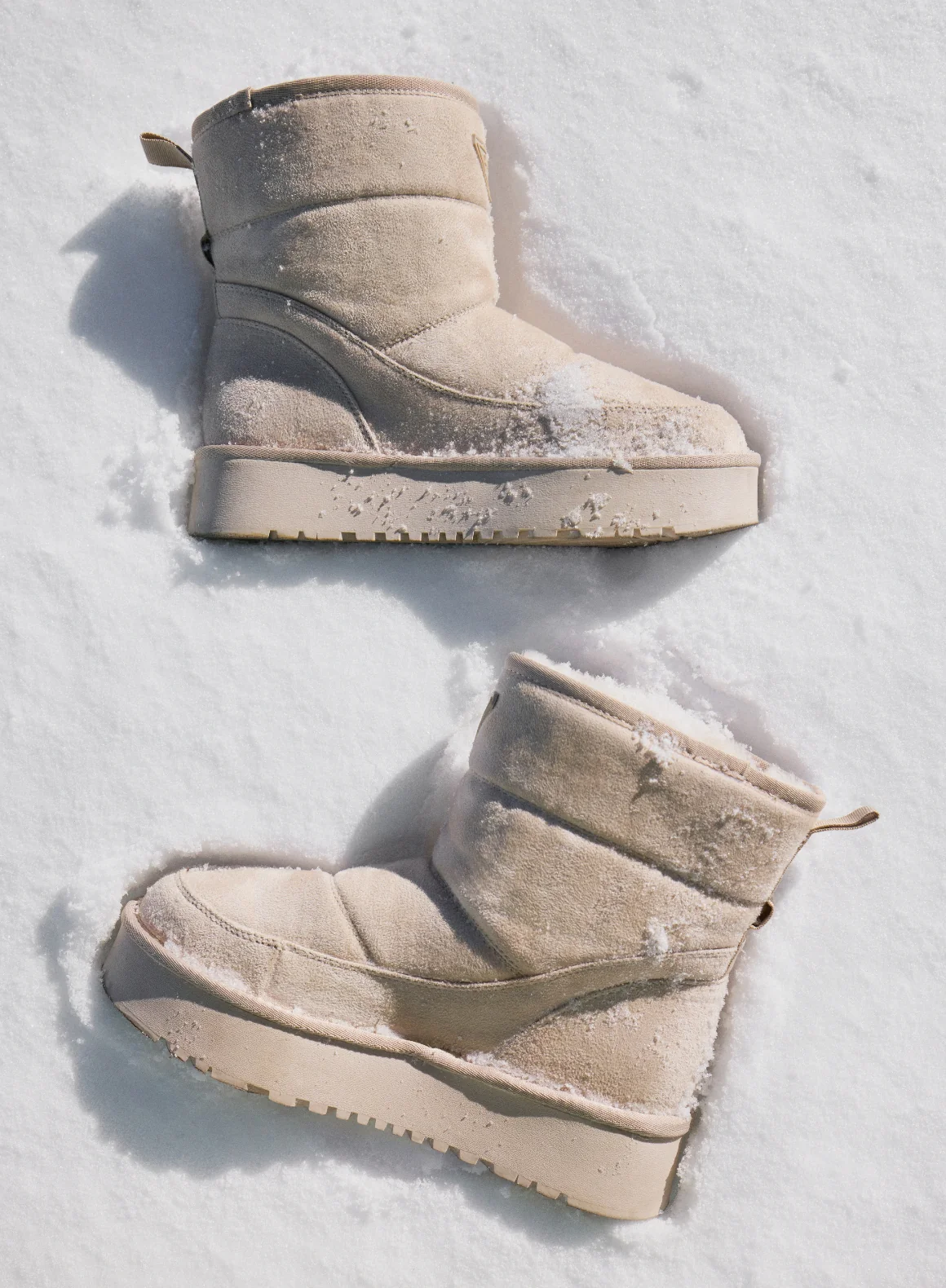 Café Au Lait Wool Winter Boot - Image 3