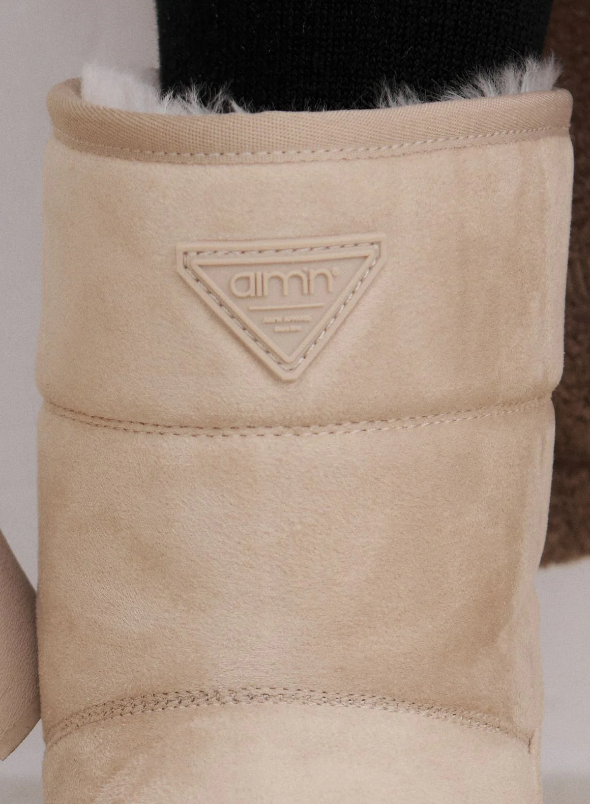 Café Au Lait Wool Winter Boot - Image 6