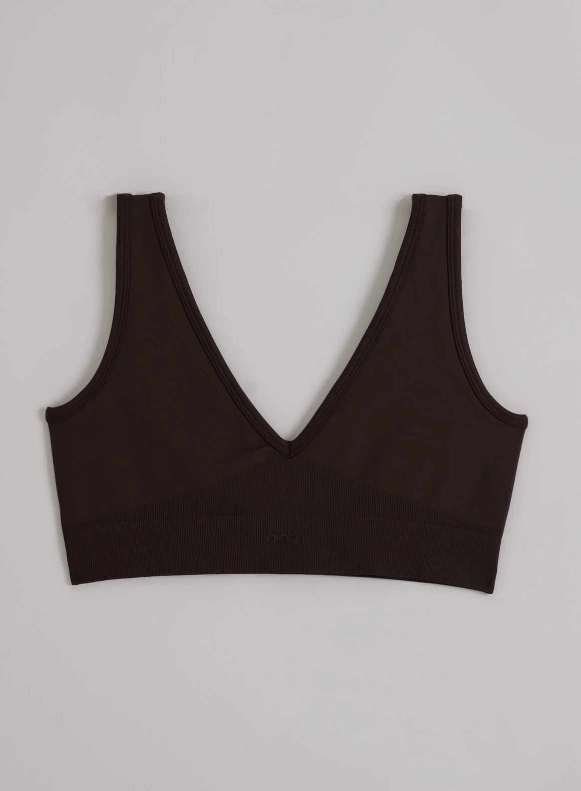 Chocolate Shape Seamless Deep Cut Bra - Image 6