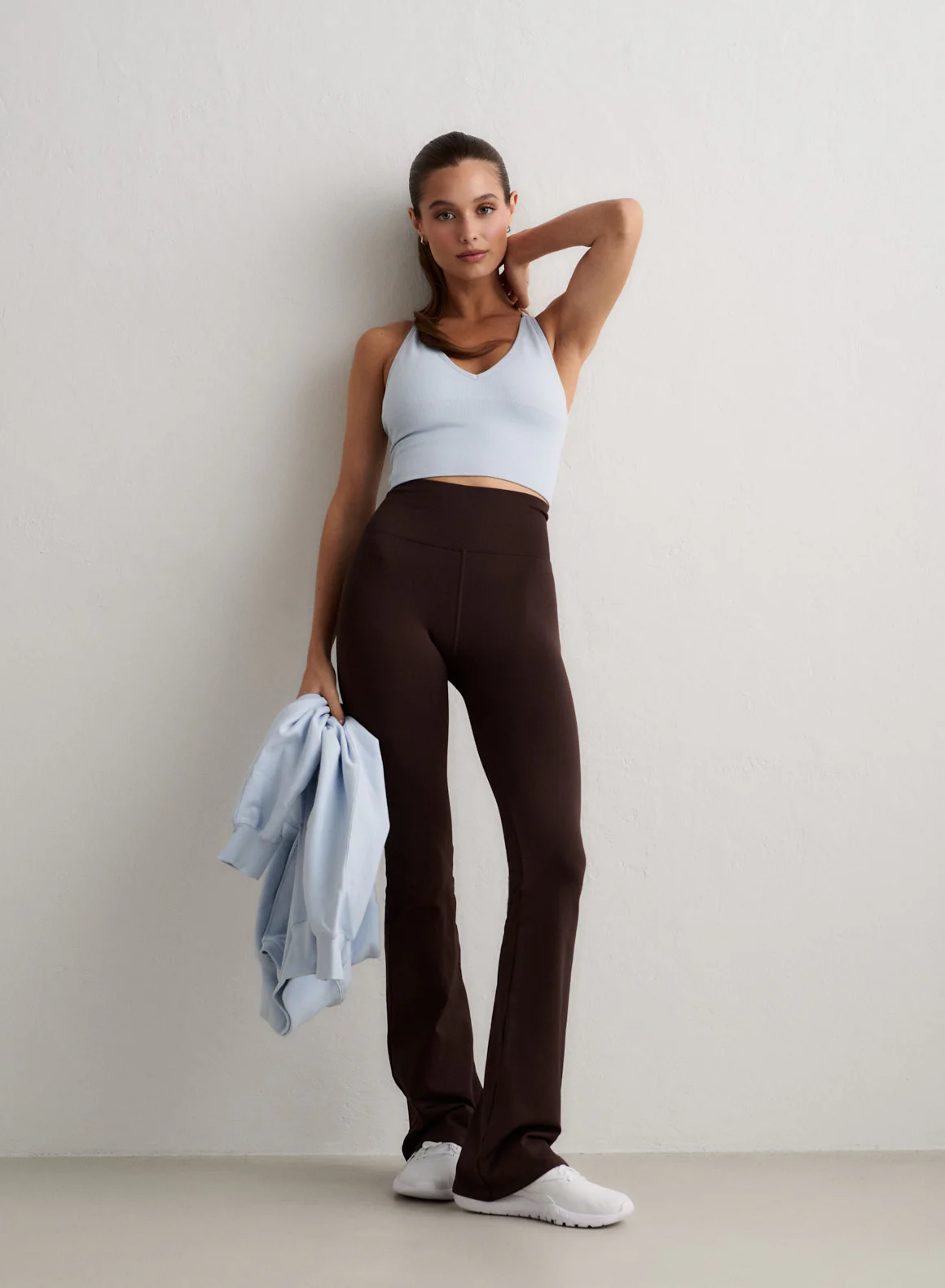 Chocolate Shape Seamless Flare Tall Tights - Image 5