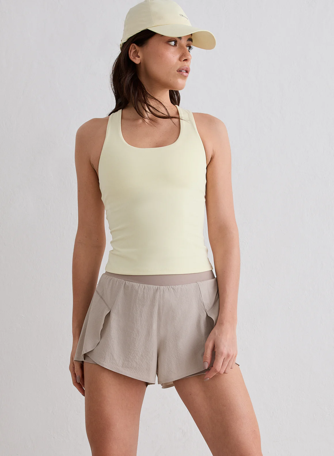 Dark Clay Running Shorts