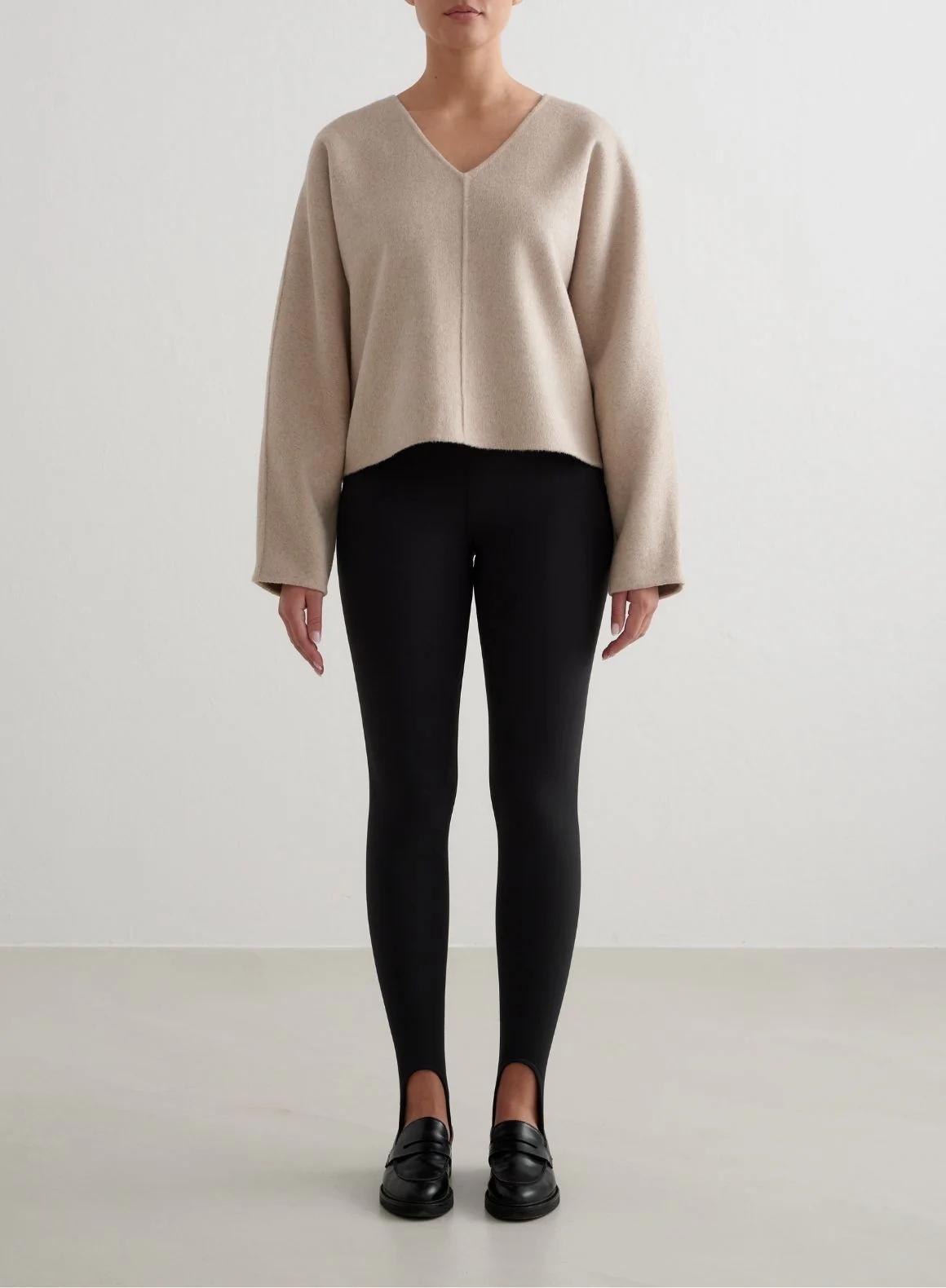 Dark Clay Wool Sweatshirt - Image 4