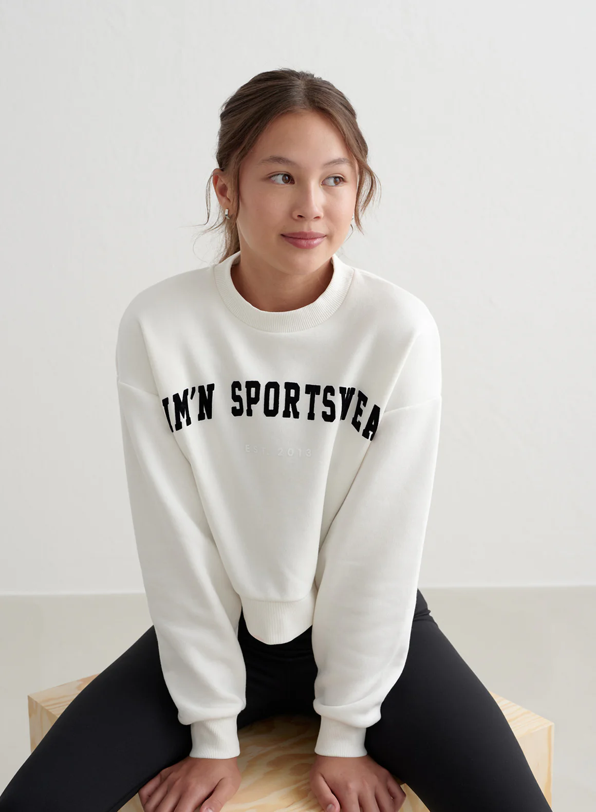Off White Young Varsity Sweatshirt