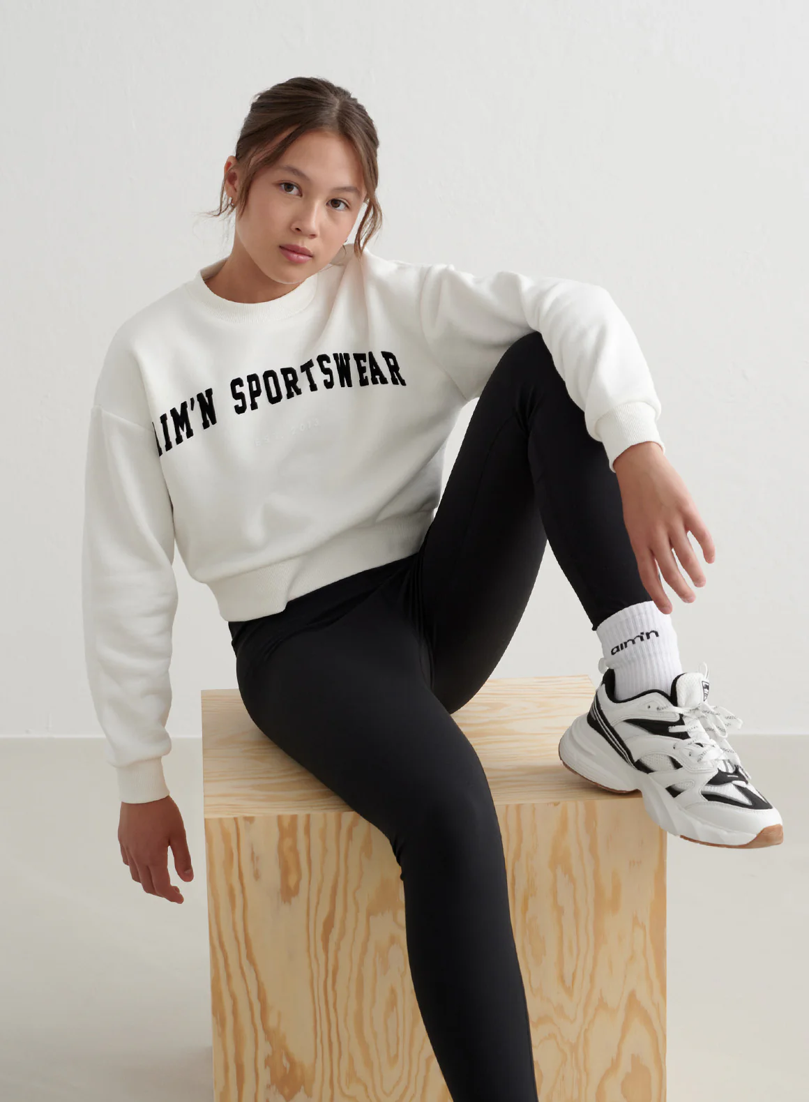 Off White Young Varsity Sweatshirt - Image 4