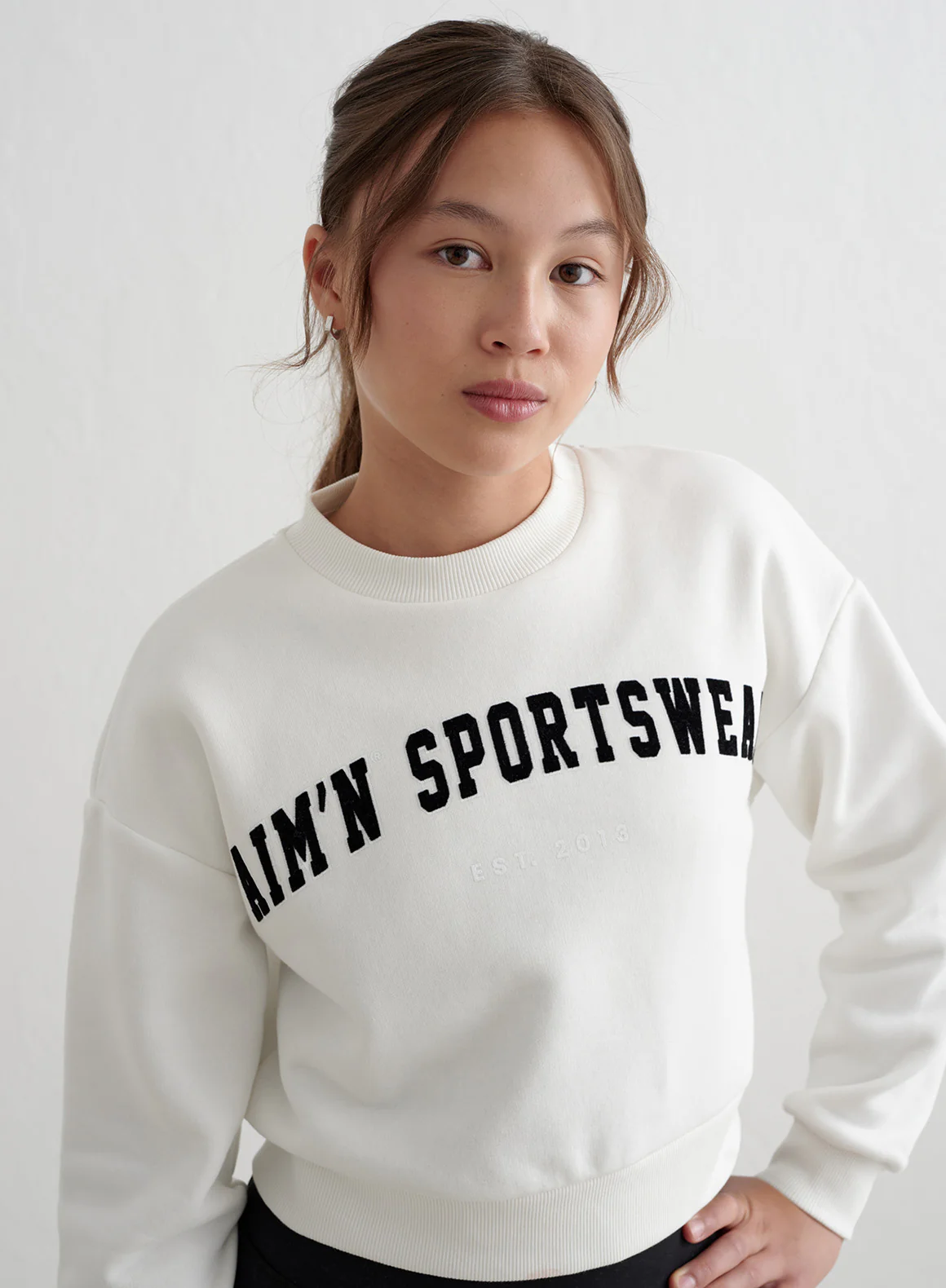 Off White Young Varsity Sweatshirt - Image 5