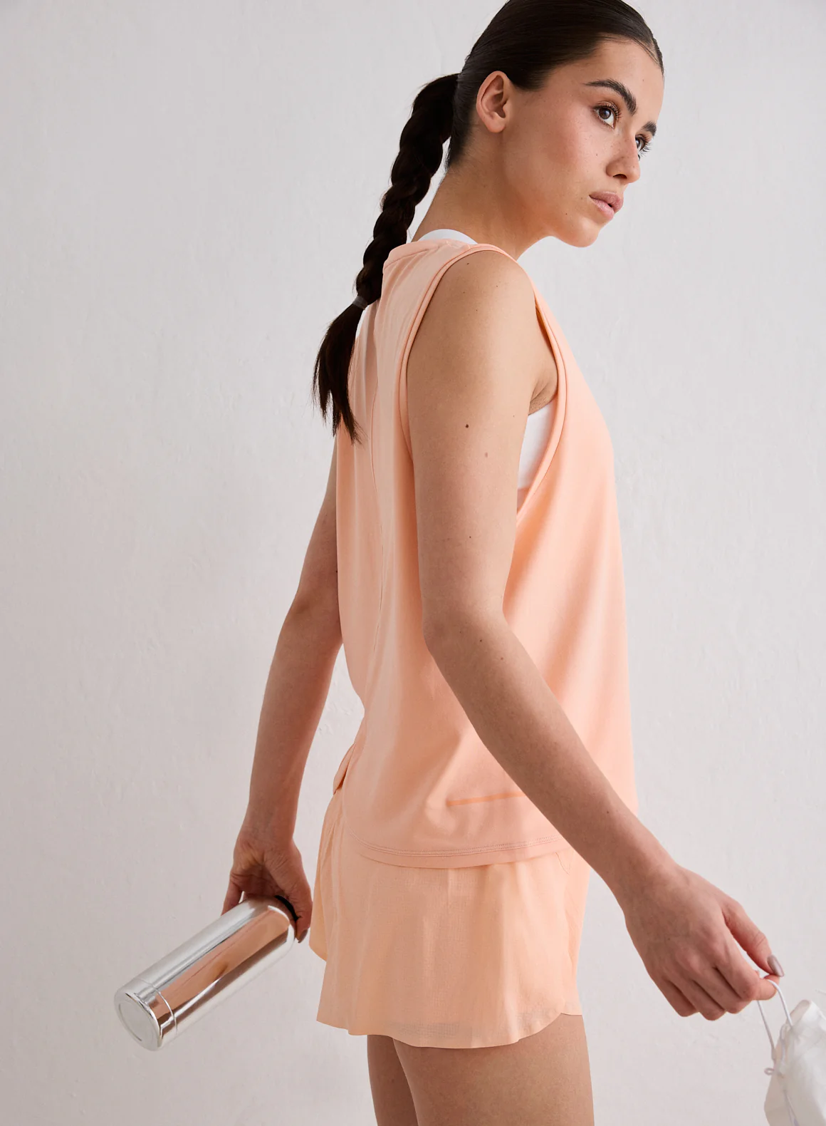 Peach Seamless Running Top - Image 4