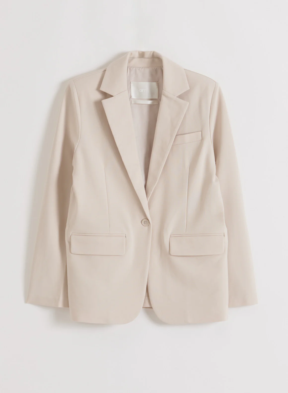 Sand Luxe Relaxed Blazer - Image 8
