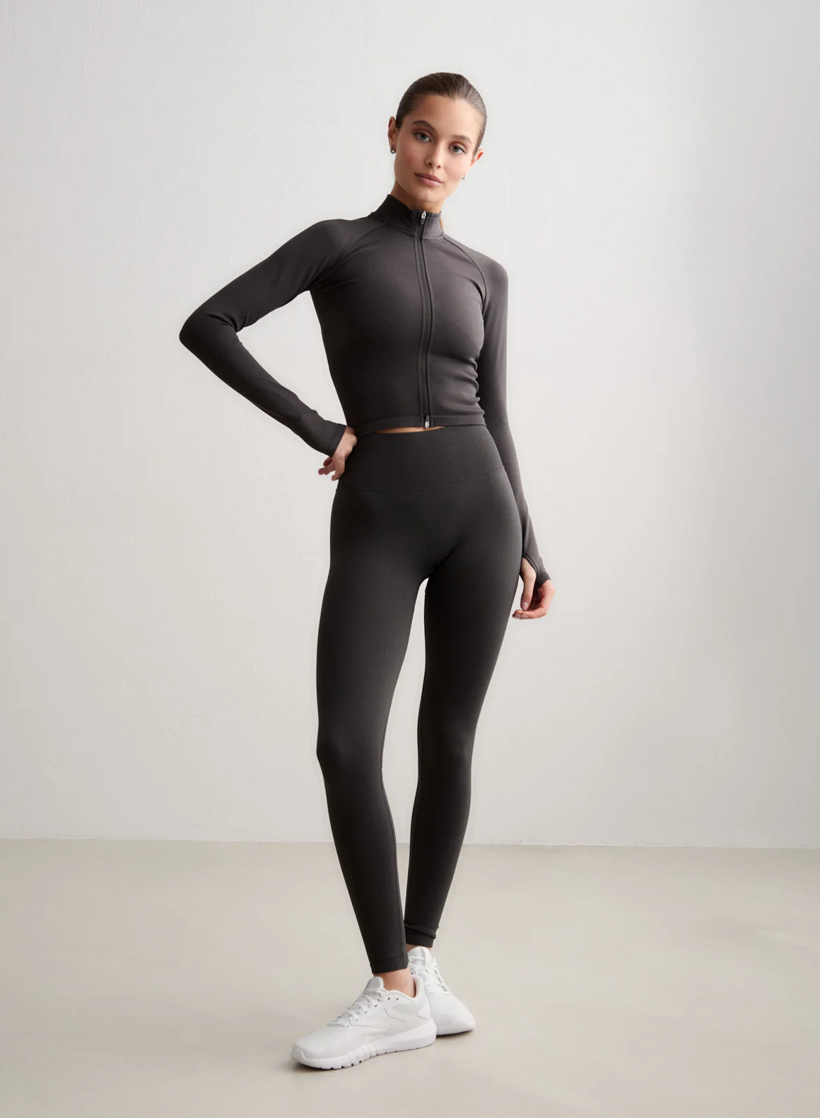 Shadow Grey Shape Seamless Petite Tights - Image 3