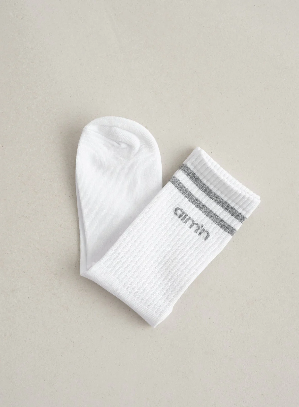 White Reflective Aim High Socks - Image 3